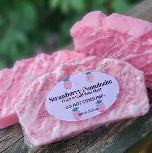 Strawberry Poundcake Slice Wax Melt