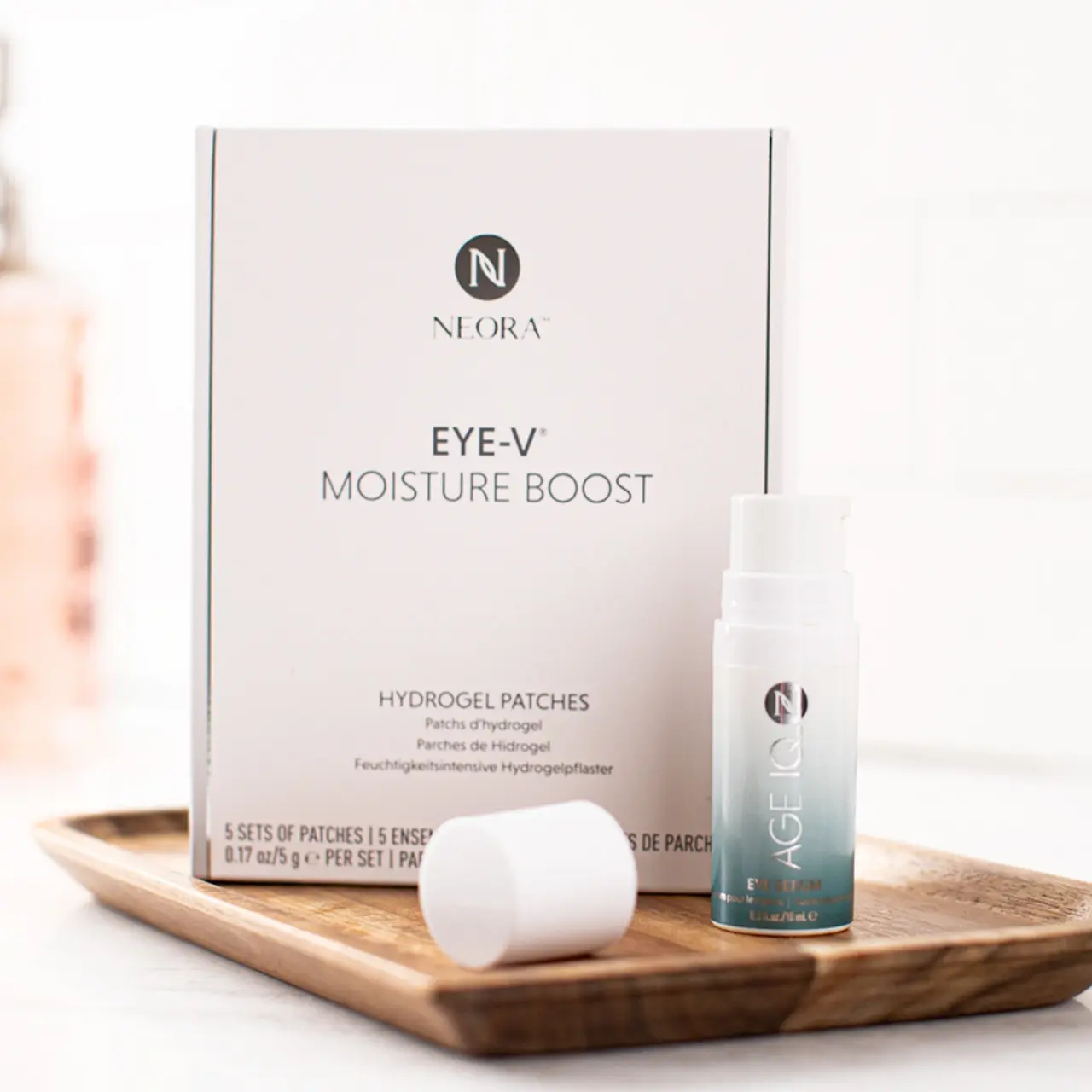 Eye Serum/Eye Patch Combo Plumping Eye Cream Lightweight