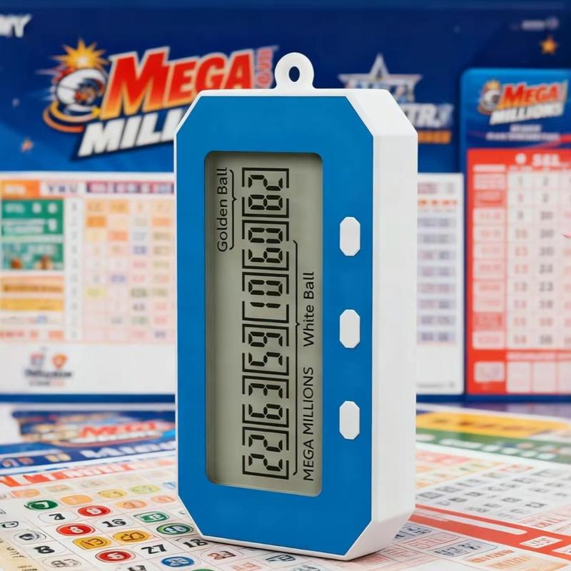 AI Lottery Number Generator | Pro Lottery Picker | Smart Number Selector | Intelligent Lottery Assistant | Fast Quick Pick | Keychain-Mounted Lottery Helper