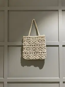 Kaja Diamond Handwoven Tote