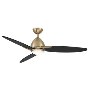 Wind River WR2119BB Atlas 52" Ceiling Fan in Brushed Brass