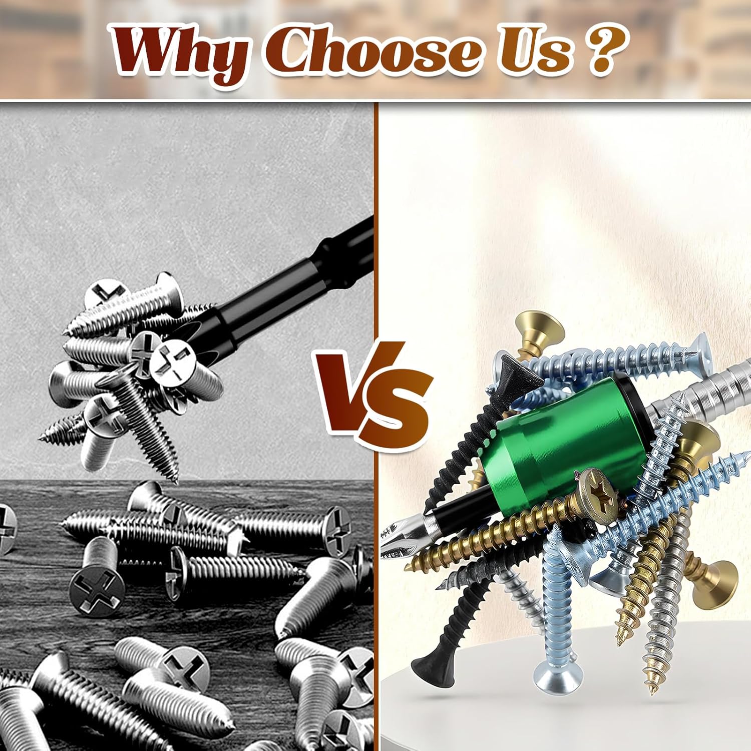 Universal 1/4 Inch Magnetic Screw Ring Holder, Removable Magnetic Drill Bit Holder for Hex Screwdriver & Power Tools