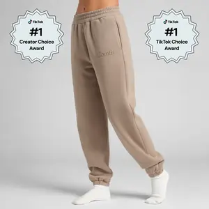 Comfrt | Minimalist Sweatpants | Oversized Soft Joggers With Long Inseam Sports Bottoms Breathable Athletic Bottoms