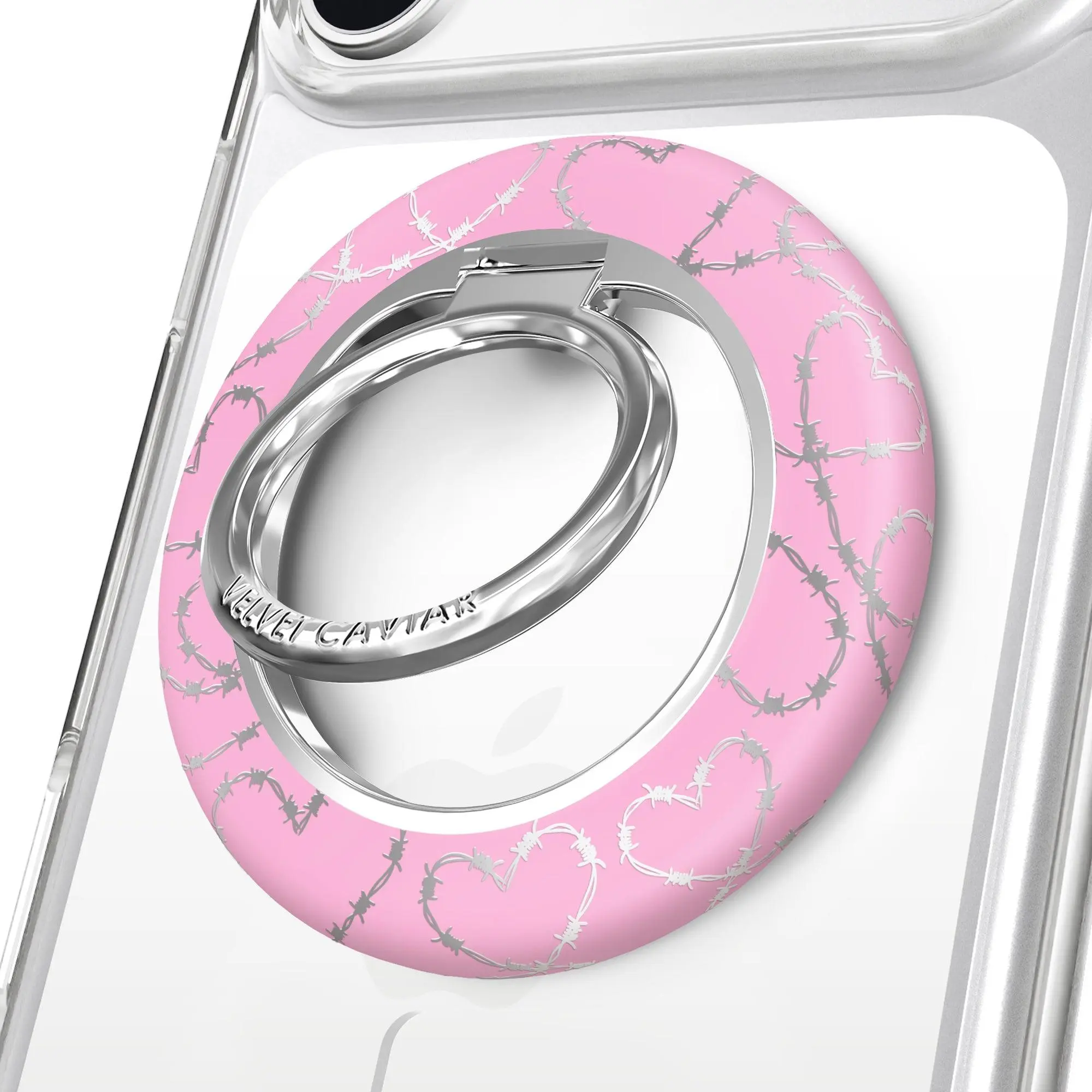 Chrome Hearts Barbed Wire Magnetic MagSafe Grip Ring - Cellphone Stand, Mobile Phone Holder Accessory with Phone Holder Design for iPhone