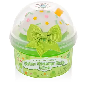 Melon Creamy Soda 2 Slimes in 1 Signature Dome™ Slime