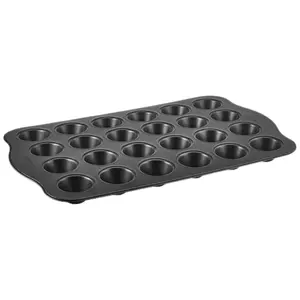 24 Cup Mini Muffin Tray Non Stick Baking Pan Aluminum Bakeware