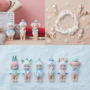 Winter Wonderland Series Mini Figure | Cute Collectible Decor & Display Toy