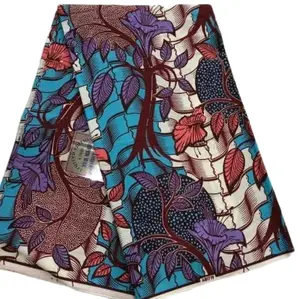 Authentic African Super wax Print 100% Cotton 6yards