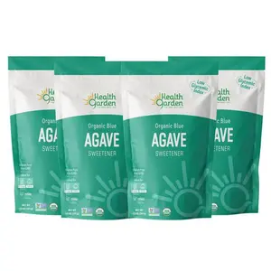 Health Garden ORGANIC Blue Agave Powder Sweetener 12 oz pack of 4
