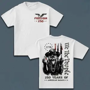 KID ROCK Freedom 250 We The People Graphic Women t shirt , Vintage Country Music Sweatshirt , Retro Rock Hoodie , Praise Jesus T-Shirt For Women, For Men, Fashion Cotton, Full Sizes, MADE IN USA good tees