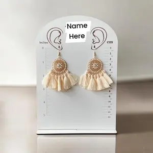 Personalized Earring Display - Customizable Earrings Organizer