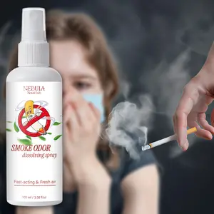 Cigarette Odor Eliminator Spray, Fresh Scented Fragrance Air Freshener for Home & Car, Gentle Mist Removes Unpleasant Smells Quickly