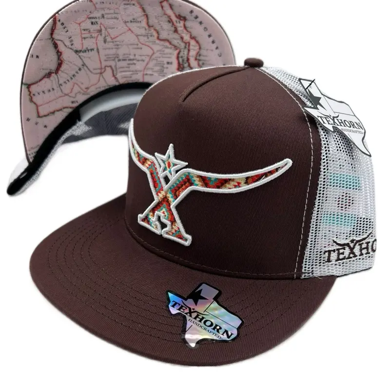 TEXHORN Handcrafted Cap, Style: Zaragoza, Features Embroidered Design, Adjustable Fit, Adjustable Closure, Adjustable Strap