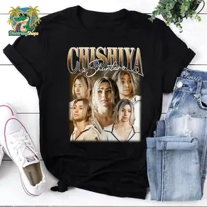 Shuntaro Chishiya Bootleg Shirt, Alice in Borderland Inspired Tee, Japanese Drama Graphic T-Shirt, Unisex Anime Fan Shirt, Chishiya Fan Gift 0