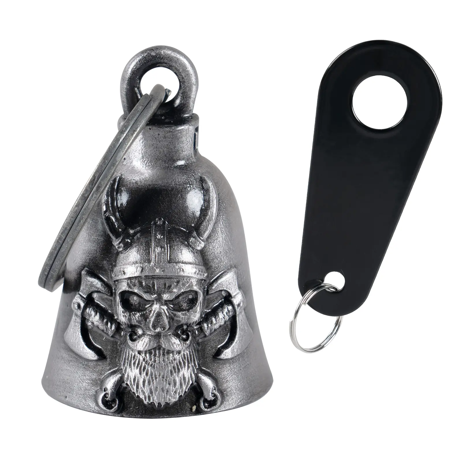 Dream Apparel Christmas/Halloween Bell, Gremlin/Guardian Motorcycle Bell/Motorcycle Key Chain for Bikers Women Men W/Hanger,Biker Bell for Riders,Good Luck Riding Bell Spirit Bell Moto Accessories