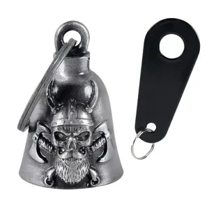 Dream Apparel Christmas/Halloween Bell, Gremlin/Guardian Motorcycle Bell/Motorcycle Key Chain for Bikers Women Men W/Hanger,Biker Bell for Riders,Good Luck Riding Bell Spirit Bell Moto Accessories