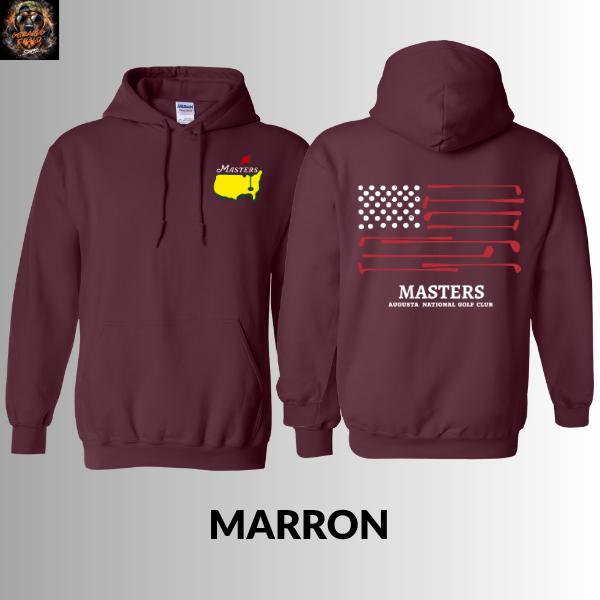 [Collection] T-shirts, hoodies printed with the American flag, American flag printed t-shirts for male and female golf fans, gifts for male and female golf fans.