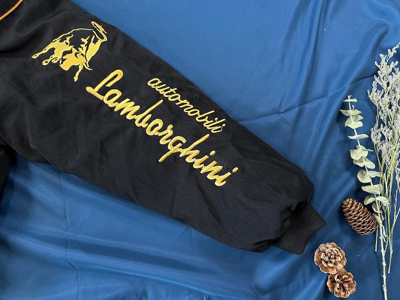 F1 Racing Jacket Lamborgini, NASCAR Racing Bomber Jacket F1 Racing Jacket, Oversized Jacket