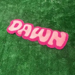 CUSTOM NAME RUGBlack Non-slip