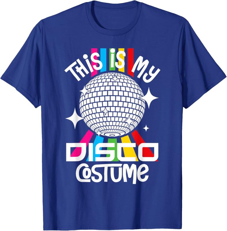 BrittanyUs This Is My Disco Costume Funny 1970s Funky 70s Dancing Party T-Shirt