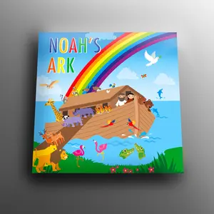 Children's Noah's Ark Fictional Illustrated Adventure Paperback Picture Book
