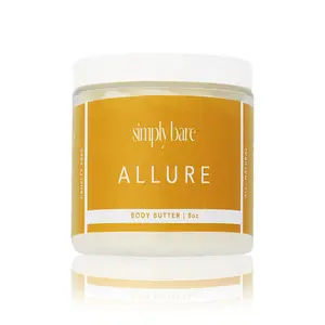 Simply Bare Allure Whipped Body Butter – Blackberry, Lemon & Buttery Vanilla Scent | Shea, Mango & Kokum Blend for Soft, Decadent Skin
