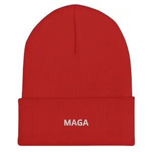 MAGA Minimalistic Cuffed Beanie