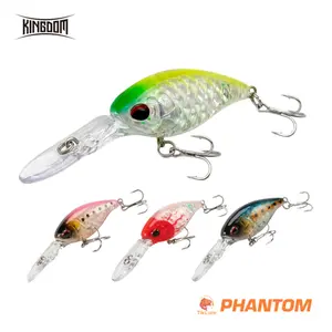 Ultimate Bass Crankbait – 3D Holographic Realistic Lure, Deep Diving, Far Casting, Loud Rattle, Get More Strikes in Any Water