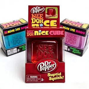 Doh Nice Cube Sensory Squishy Stress Relief Toy, Soft Squeeze Fidget Toy for Office Anxiety Relief, Kids' Gift (Home Decor Statue)