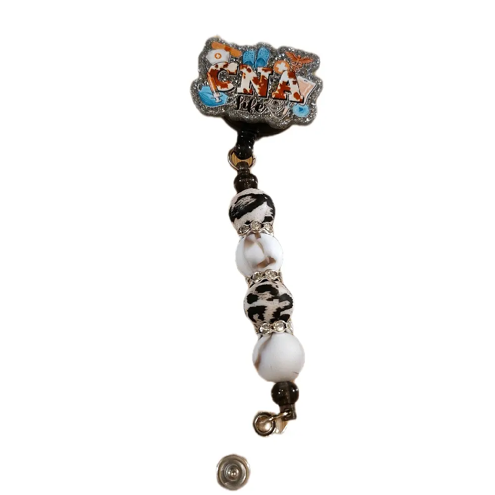 CNA Very Cute CNA Badge Reef with Beads,