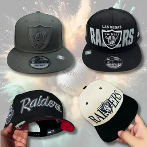 New Era Las Vegas Raiders Snapback Cap Collection – Flat Brim NFL Hats with Embroidered Raiders Logos, Adjustable Streetwear Baseball Caps for Men & Women, Limited Edition 2026 Urban Streetwear Gorra premium, moda urbana para hombres y mujeres
