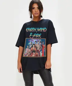 Earth Wind and Fire Vintage Shirt, Earth Wind and Fire Shirt, Earth Wind and Fire 80s Vintage Homage Shirt, Earth Wind and Fire Gift for fan