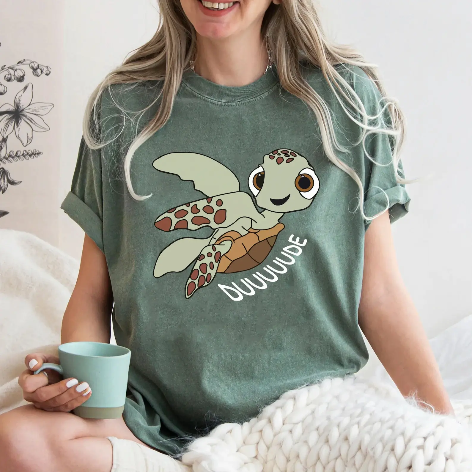 Comfort Colors® Squirt Shirt Neno, WDW Finding Dory Shirt, Squirts Snorkeling, WDW Shirt
