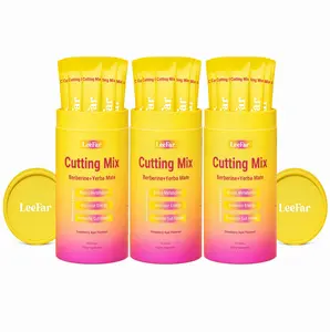 3 Botte Cutting Drink Mix WX–| Strawberry Açaí Flavor – 30 Servings