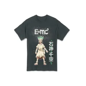 Dr. Stone - Senku Ishigami Black Men's T-Shirt