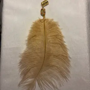 Large feather hair piece