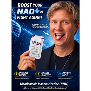 "Fuel Your Best" NMN + Berry & Lime Flavor 1x Box 30 packets, 30 days Relief! 90% Absorption in Feel it in 45 seconds or less