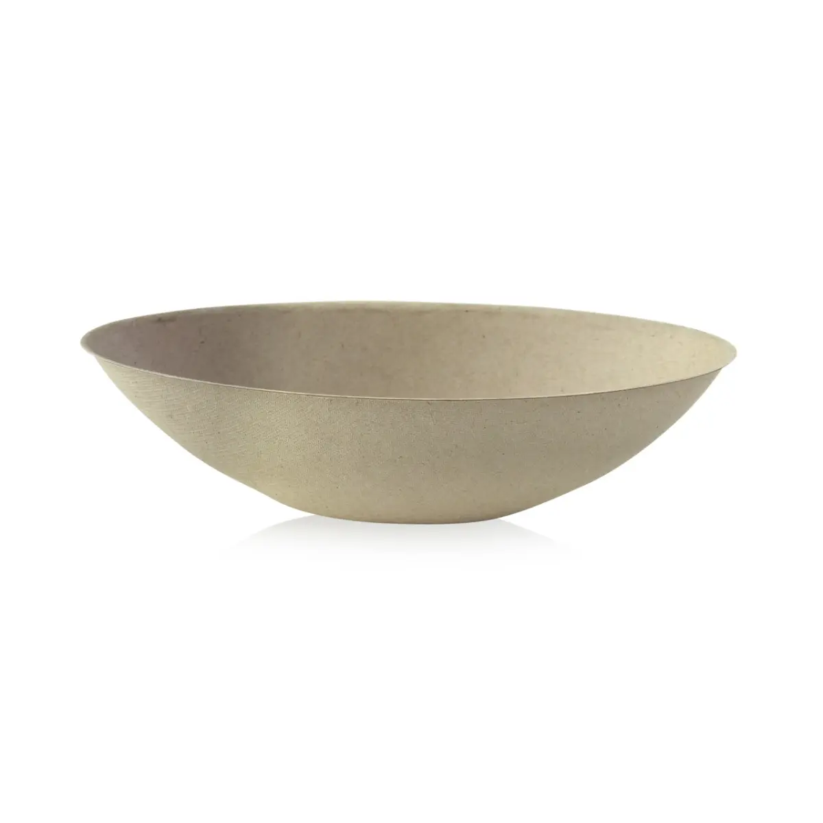 Packnwood 210BCHIC750BRF Bio-N-Chic Brown Oval Sugarcane Tableware Set, 24 oz, 8.6x5.5 in, No Added PFAS, 250-Piece Disposable Bowl for Home & Party Supplies