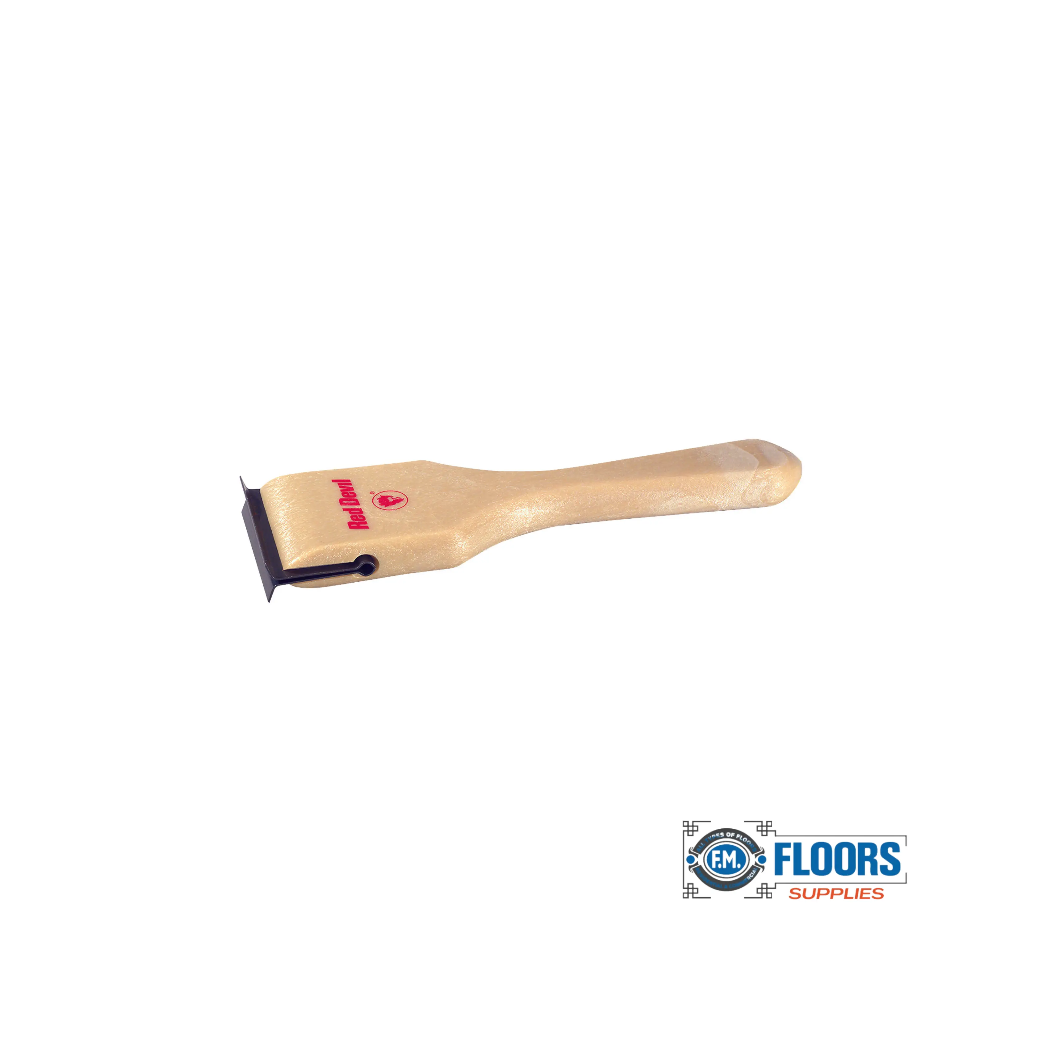 Red Devil Double-Edge Wood Scraper - 2.5 in (6.4 cm) Heavy-Duty Plastic Handle Tool with Heavy-Duty Grip, Synthetic, Varnish & Paint Remover, Home Improvement Supply