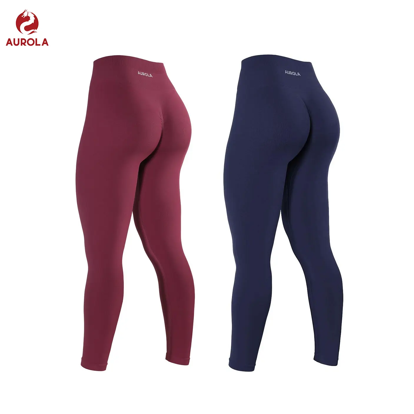 AUROLA Power 2 Piece Leggings Set for Women Seamless Scrunch, Tummy Control, Squat Proof Active Pants tiktokshopbacktoschool