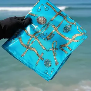 Mini Silk Scarf, Lightweight Fashion Accessory for Daily Outfits