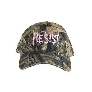 Resist Camo Baseball Cap (Pink)