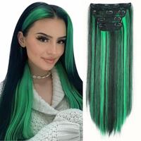 Black mixed Green（20inch）