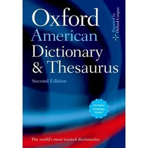 USED-Oxford American Dictionary & Thesaurus, 2e by Oxford Languages (Hardcover)