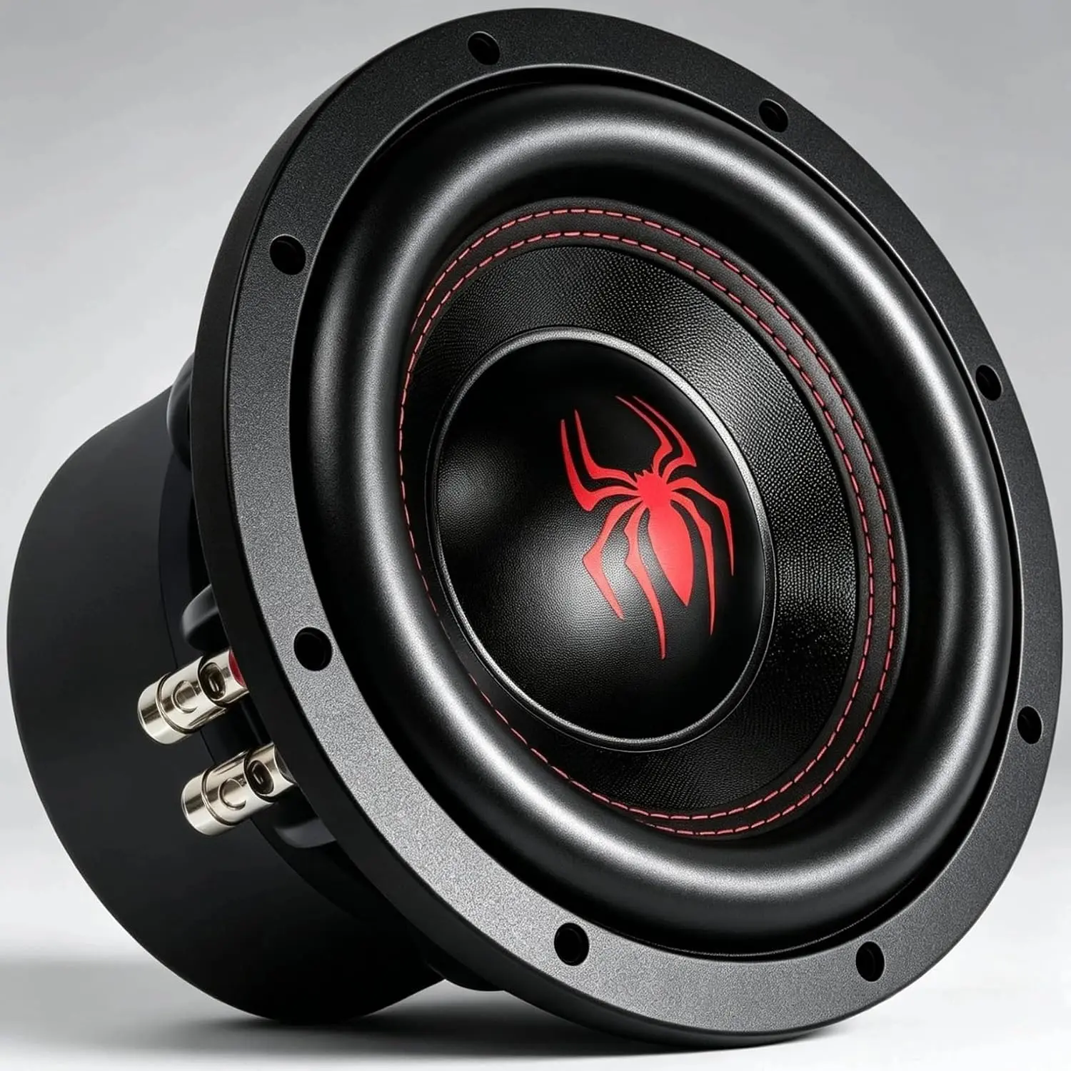 10 Inch Car Subwoofer, 2000W Peak Dual 4 Ohm SPL Sub, Cast Aluminum Basket, Pressed Paper Cone, Stitched High Roll Rubber Surround, Dual Voice Coil Competition Bass Speaker, Requires Amp and Enclosure toolupgrade