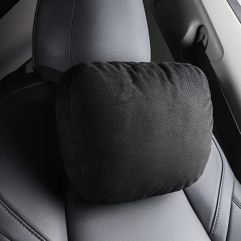 Topfit Car Neck Headrest Pillows, Soft Comfortable Automotive Interior Accessories, All-Season Universal for Cars SUVs, Driving Fatigue Relief, Neck Pain Relief, Lightweight Detach