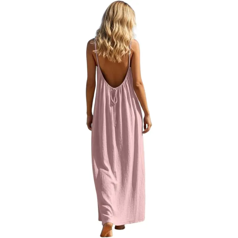 Long backless dresses for beach pictures on amazon