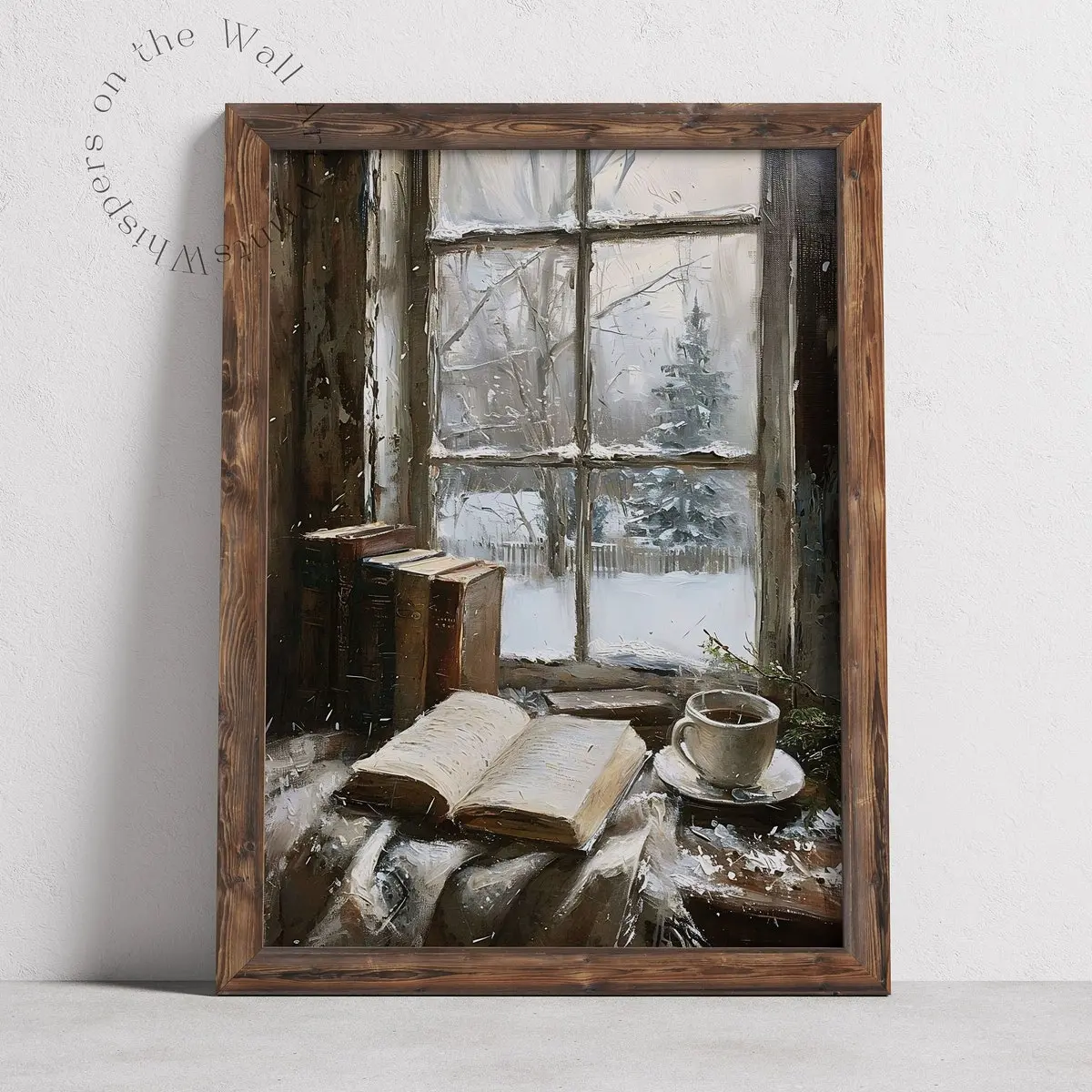 Moody Light Academia Printing, Coffee Wall Art, Neutral Wall Art Unframed, Room Decor