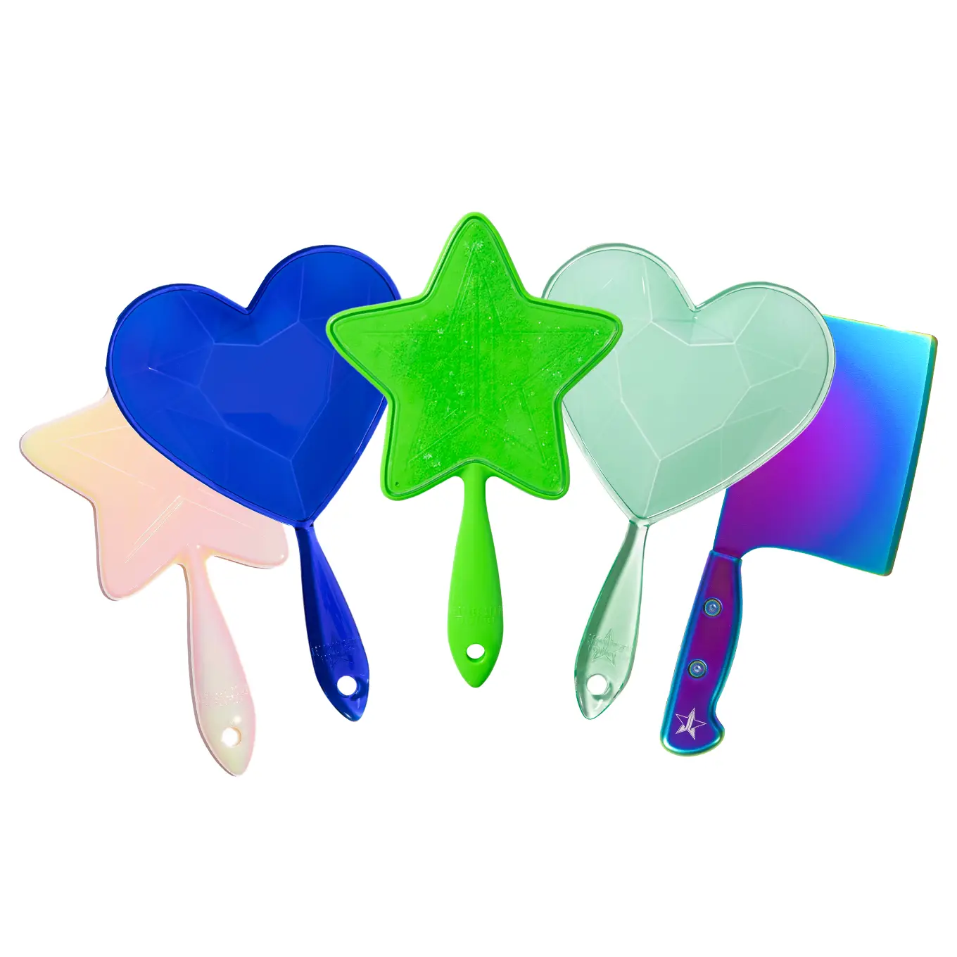 Jeffree Star Cosmetics Hand Mirrors - Collectible Designs & Shapes