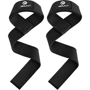 Lifting Straps for Weightlifting, Wrist Straps for Weightlifting, Deadlifts, Bodybuilding, Strength Training, Weight Lifting Straps for Men&Women